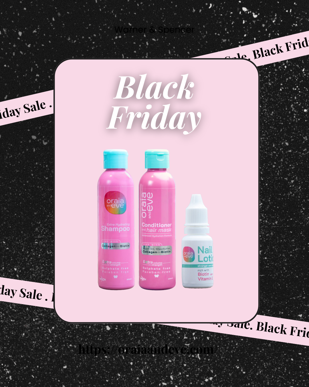 Shampoo + Hair mask & Conditioner + (Nail Lotion free)