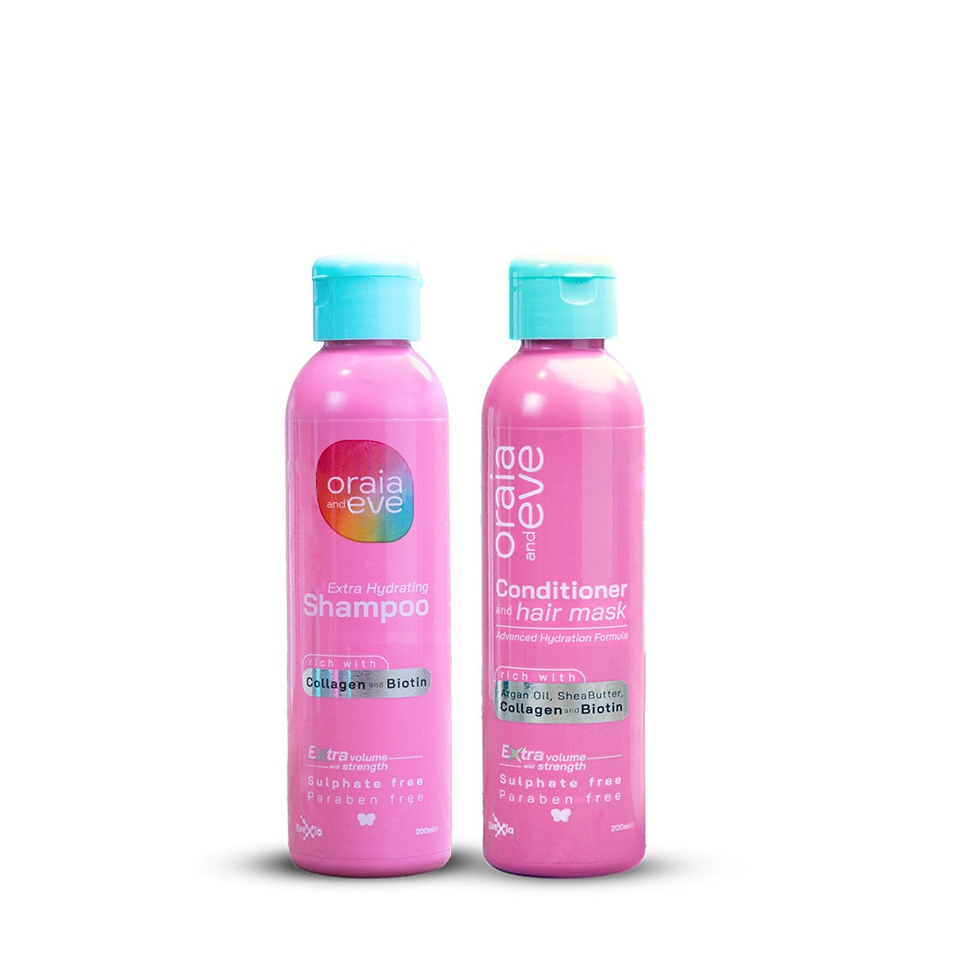 Shampoo + Hair mask & Conditioner